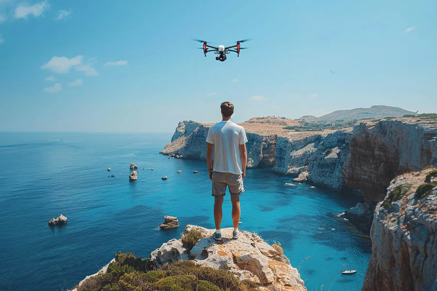 big drones with camera